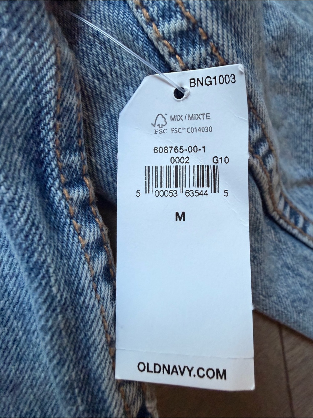 OLD NAVY WOMENS JEAN JACKET - Picture 4 of 9